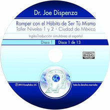 Cargar imagen en el visor de la galería, Workshop Romper con el Hábito de Ser Tú Mismo por Joe Dispenza Año 2012
